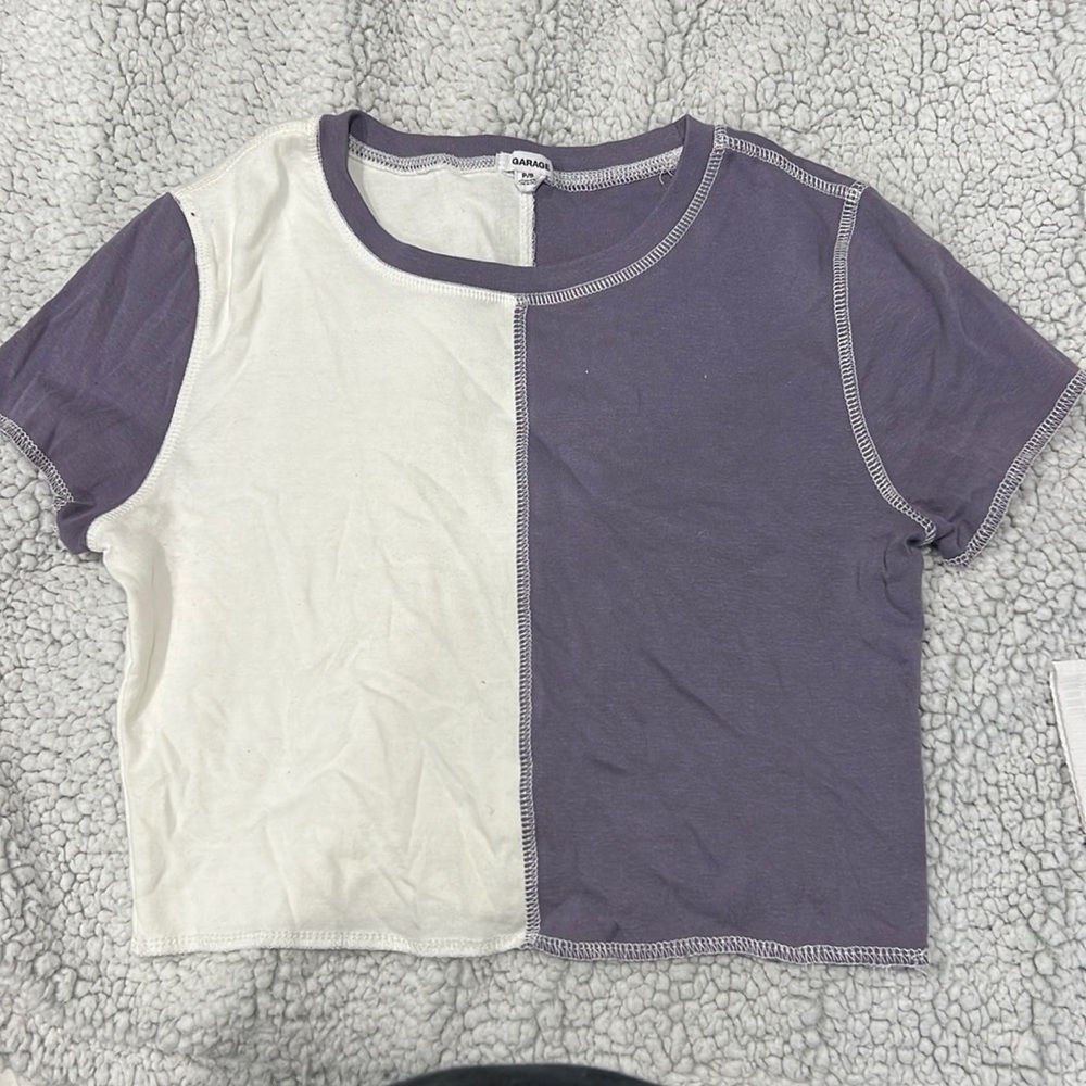 garage cropped shirt